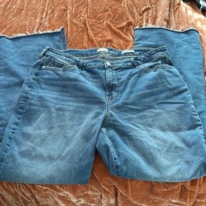 Wonderly high rise flare jeans size 20